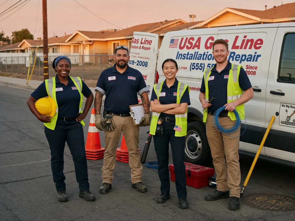 Gas Line Installation company in Elwood, NJ